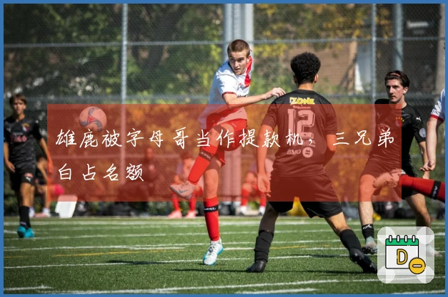 雄鹿被字母哥当作提款机，三兄弟白占名额